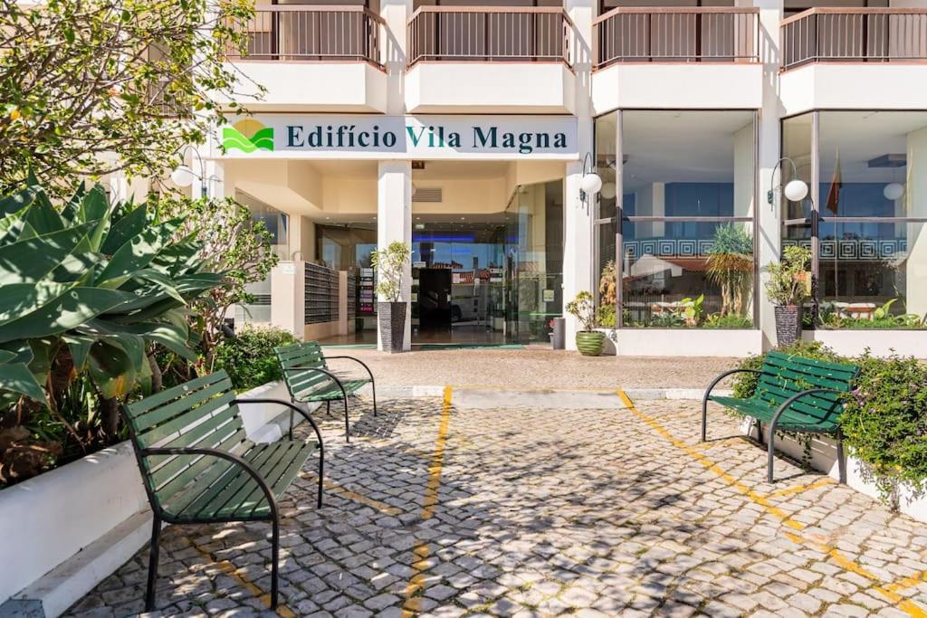 Aqua Magna Apartment Albufeira Bagian luar foto