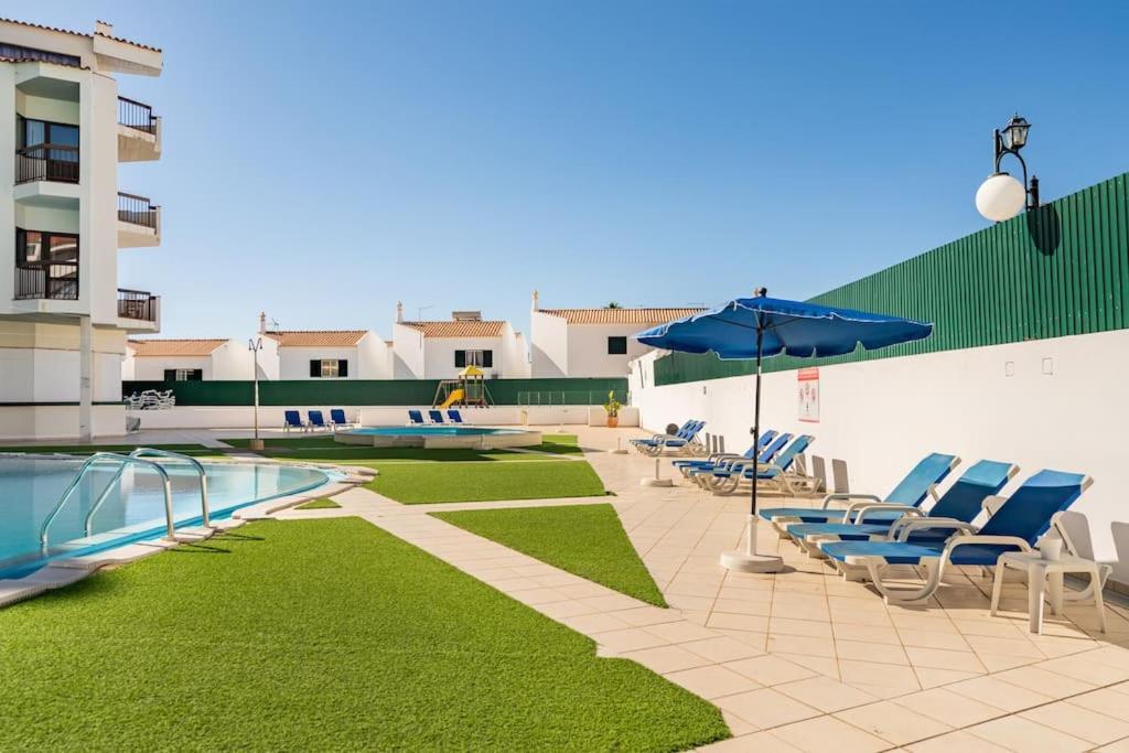 Aqua Magna Apartment Albufeira Bagian luar foto