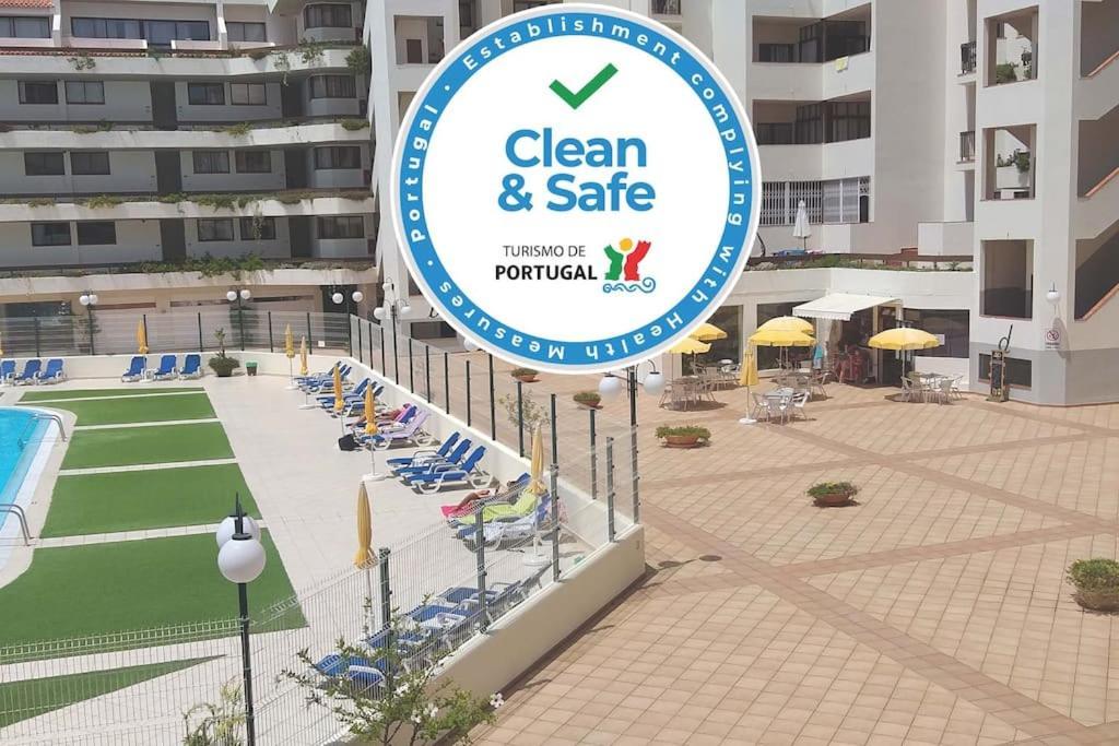 Aqua Magna Apartment Albufeira Bagian luar foto