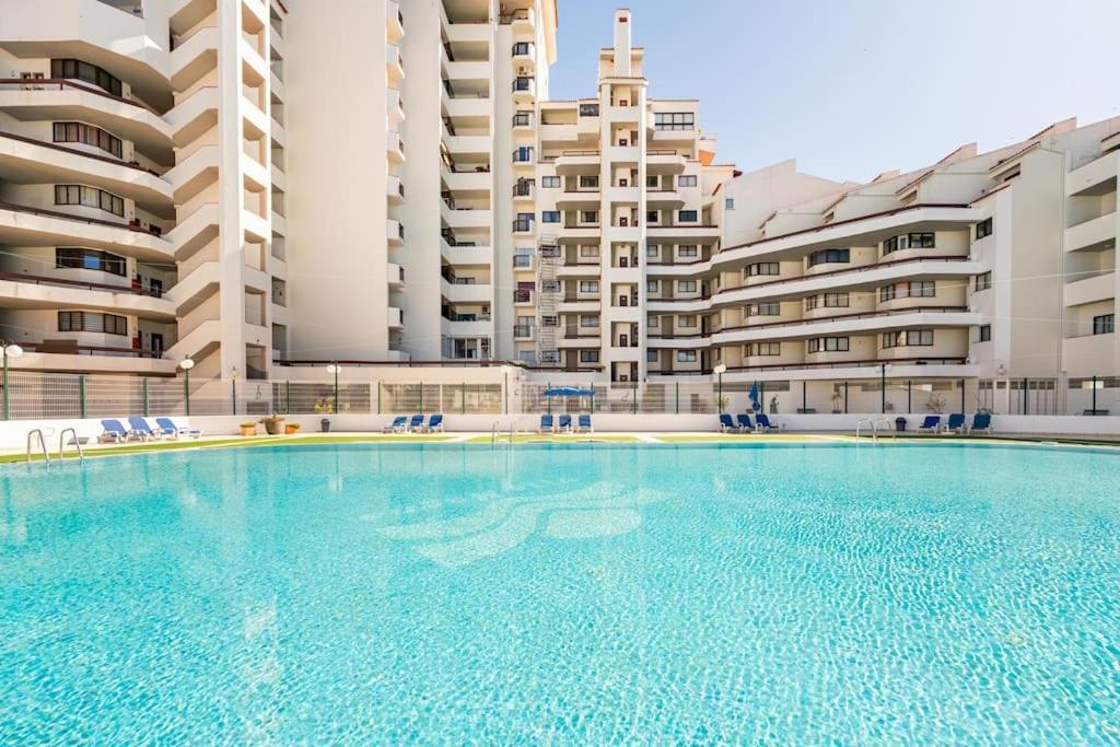 Aqua Magna Apartment Albufeira Bagian luar foto